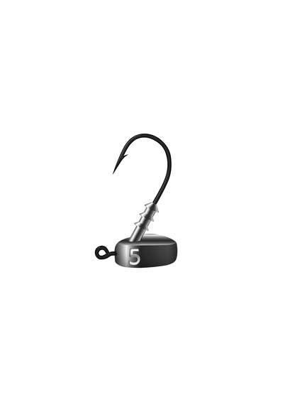 K.P Mustad Stand Up 5g 5/0 3kpl