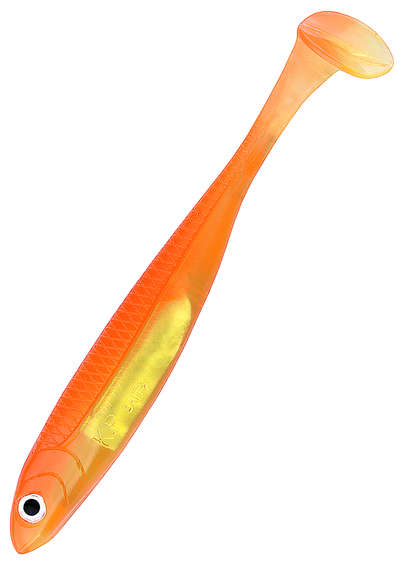 K.P Flash Shad 3,5" color:FL006 5pcs