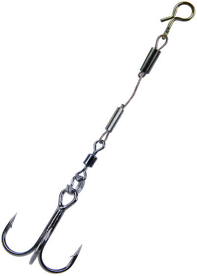 K.P Stinger with Swivel 12kg-4cm-6# 2pcs
