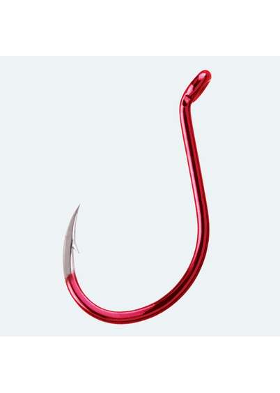 BKK RED OCTOPUS BEAK #4/0 5pcs