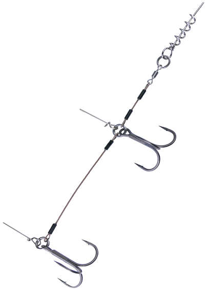 K.P Stinger rig Teflon Koukku: 2/0 1kpl