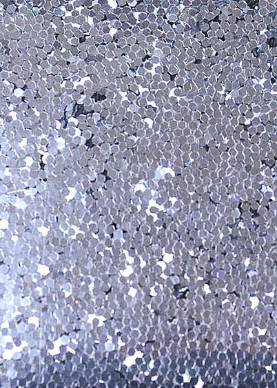 K.P Glitter Color:Chrome silver 0.80mm 20g