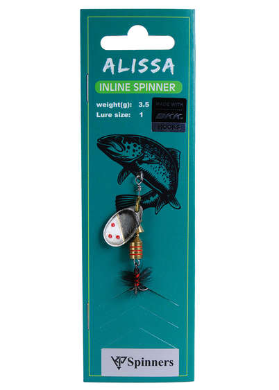 Alissa inline spinner with mouche size:1 color 12