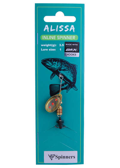 Alissa inline spinner with mouche size:1 color 14
