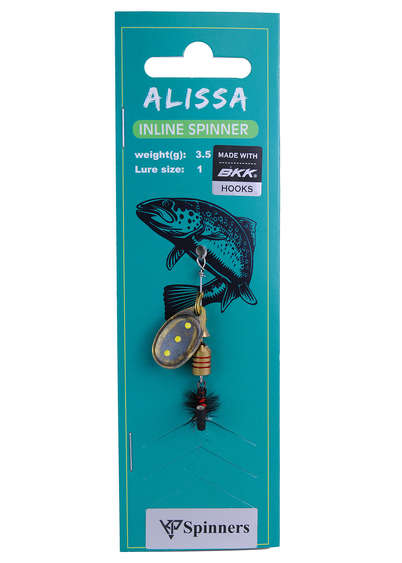 Alissa inline spinner with mouche size:1 color 15