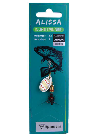 Alissa inline spinner with mouche size:1 color 20