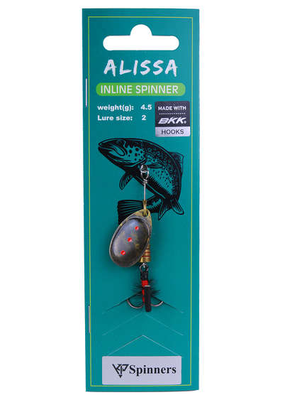 Alissa inline spinner with mouche size:2 color 14