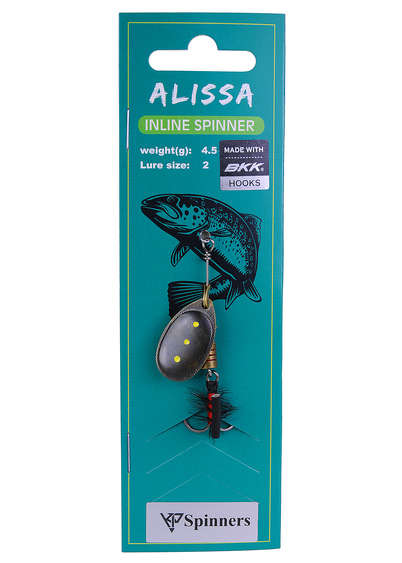 Alissa inline spinner with mouche size:2 color 15