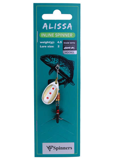Alissa inline spinner with mouche size:2 color 18