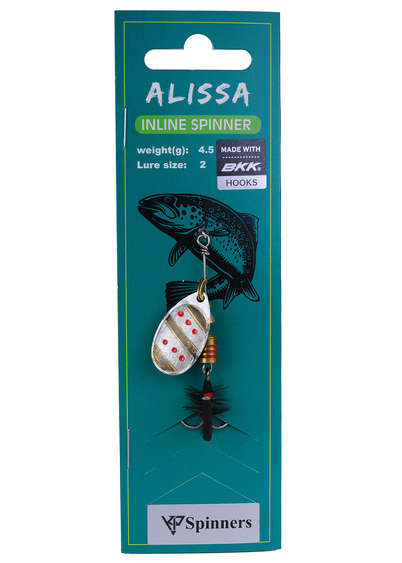 Alissa inline spinner with mouche size:2 color 19