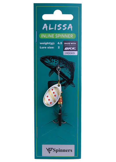 Alissa inline spinner with mouche size:2 color 20
