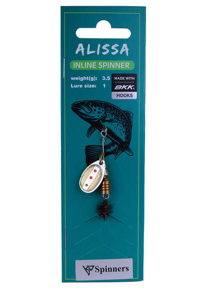 Alissa inline spinner with mouche size:1 color 18