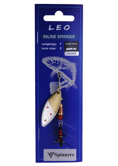 Leo inline spinner with mouche size:2 color 11
