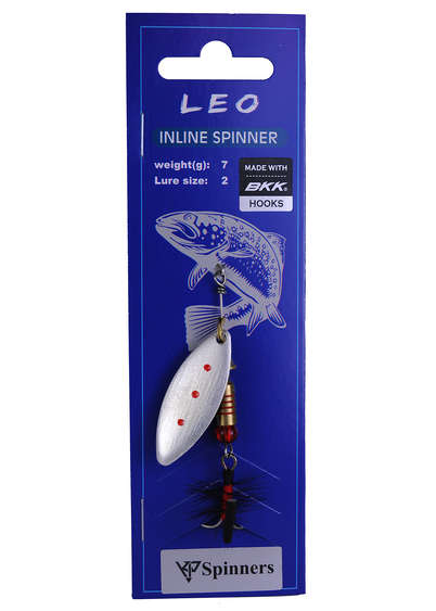 Leo inline spinner with mouche size:2 color 13