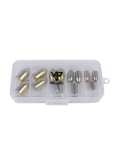 K.P Bullet weight assortment brass 13pcs