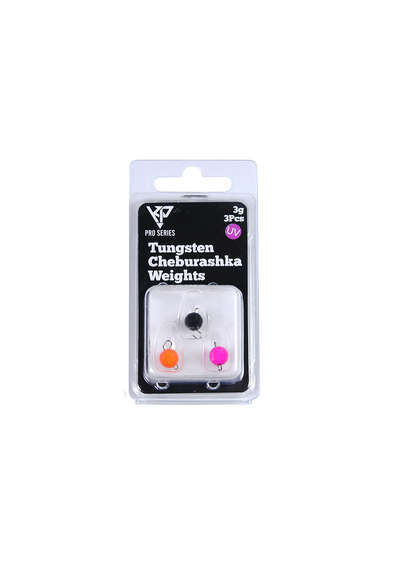 K.P Tungsten Cheburashka weight 3g 3kpl (b/o-uv/p-uv)
