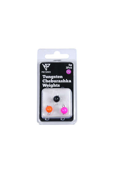 K.P Tungsten Cheburashka weight 5g 3kpl (b/o-uv/p-uv)