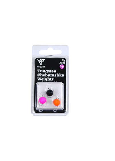 K.P Tungsten Cheburashka weight 7g 3kpl (b/o-uv/p-uv)