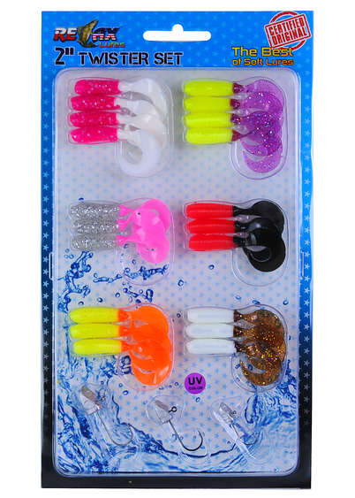 Relax Twister Set 2'' (double color) 23kpl