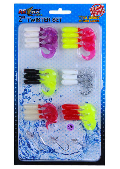 Relax Twister Set 2'' (double color) 23kpl