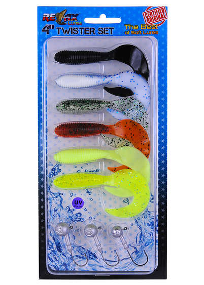 Relax Twister Set 4'' (laminat color) 9kpl