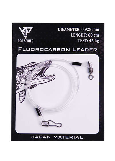 K.P Fluorocarbon Leader 0.928mm - 60cm 1kpl(SuperSnap2)