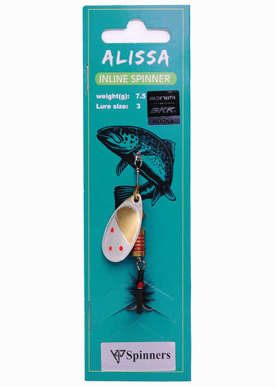 Alissa inline spinner with mouche size:3 color 11