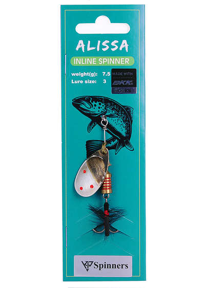 Alissa inline spinner with mouche size:3 color 12