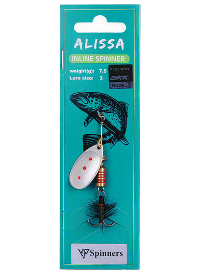Alissa inline spinner with mouche size:3 color 13