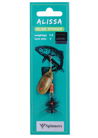 Alissa inline spinner with mouche size:3 color 14