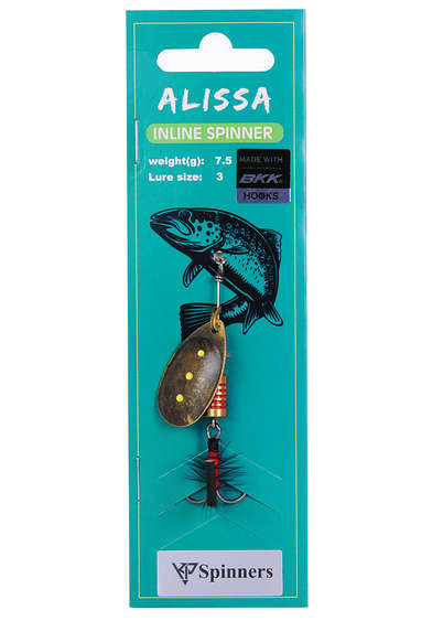 Alissa inline spinner with mouche size:3 color 15
