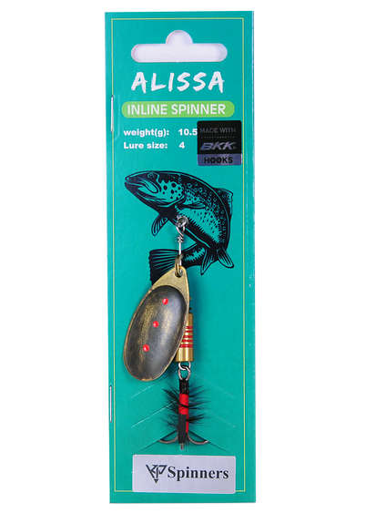 Alissa inline spinner with mouche size:4 color 14