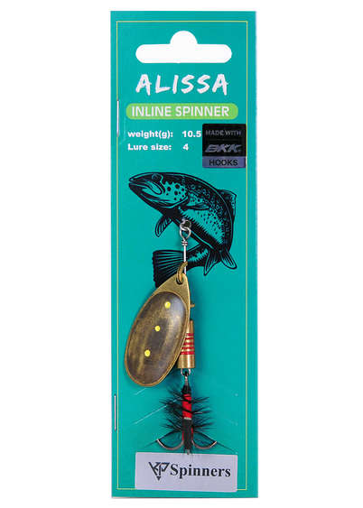 Alissa inline spinner with mouche size:4 color 15