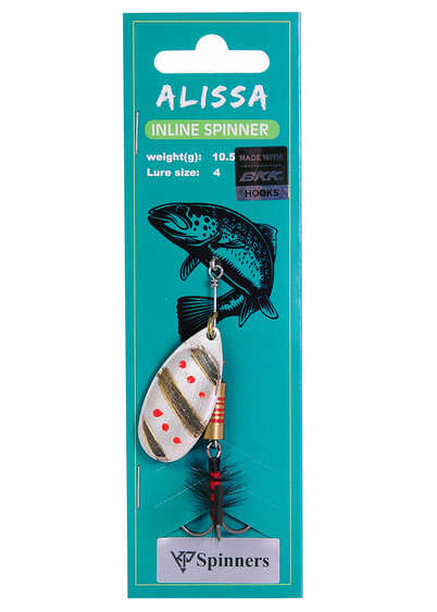 Alissa inline spinner with mouche size:4 color 19