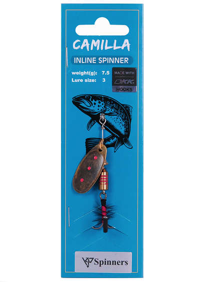 Camilla inline spinner with mouche size:3 color 14
