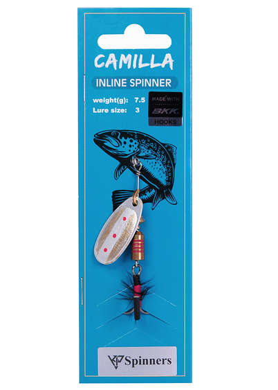 Camilla inline spinner with mouche size:3 color 18