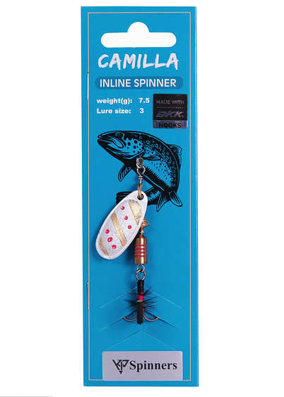 Camilla inline spinner with mouche size:3 color 20