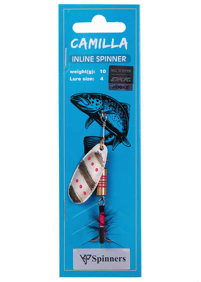 Camilla inline spinner with mouche size:4 color 19