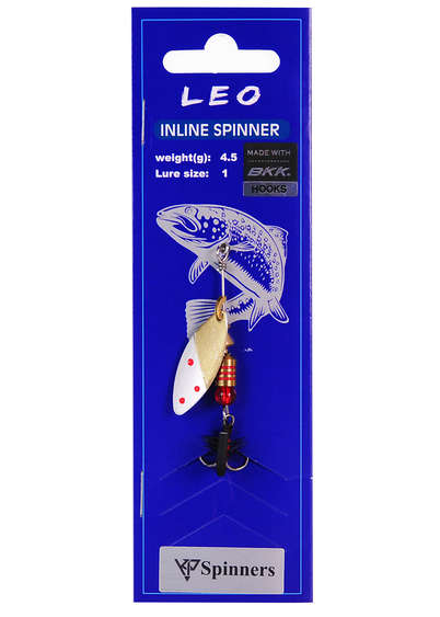 Leo inline spinner with mouche size:1 color 11
