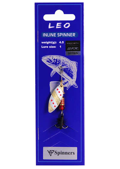 Leo inline spinner with mouche size:1 color 20