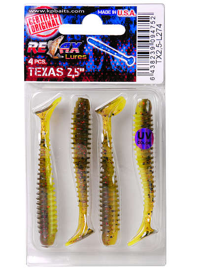 Relax Texas 2,5" Väri:L274 4kpl