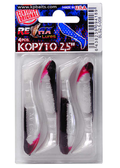 Relax Kopyto 2,5" Väri:008 4kpl