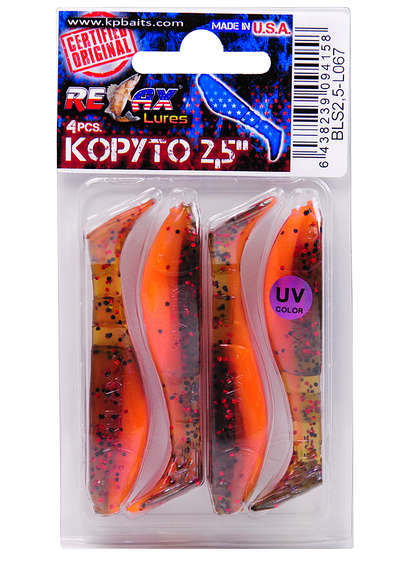 Relax Kopyto 2,5" Väri:L067 4kpl