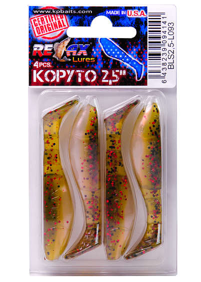 Relax Kopyto 2,5" Väri:L093 4kpl