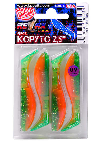 Relax Kopyto 2,5" Väri:L186 4kpl