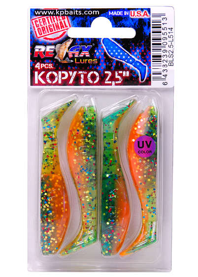 Relax Kopyto 2,5" Väri:L514 4kpl
