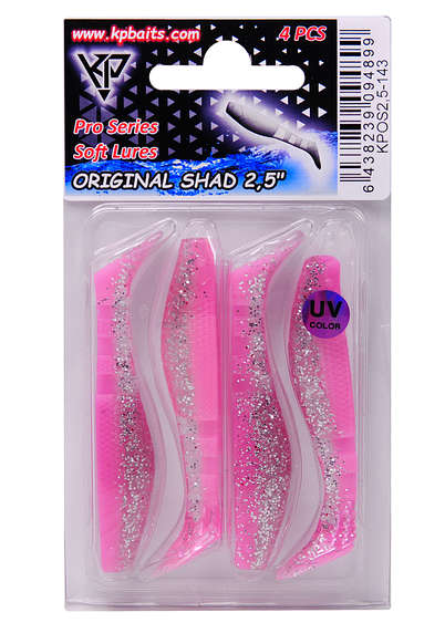 K.P Original Shad 2,5" Väri:143 4kpl