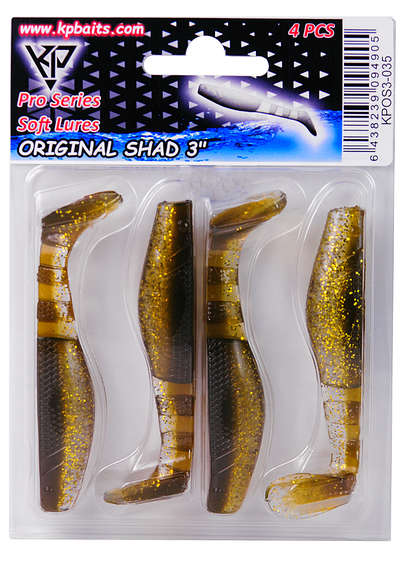 K.P Original Shad 3" Väri:035 4kpl