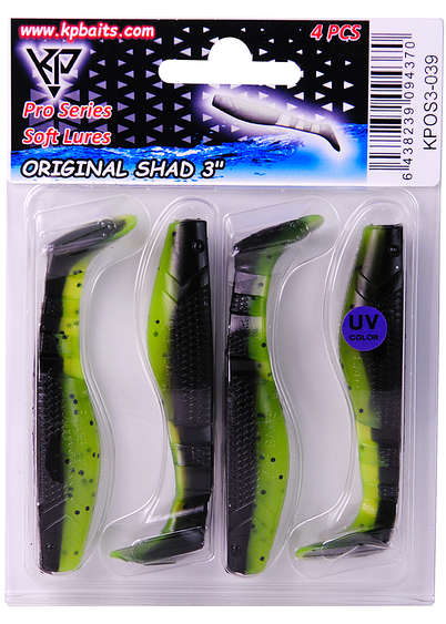 K.P Original Shad 3" Väri:039 4kpl