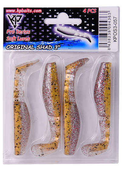 K.P Original Shad 3" Väri:057 4kpl